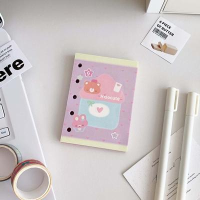 Spiral Binder Looseleaf Notebook Daily Planner Notebook Cover Paper Refill To Do List Rabbit Binder Inside Page Students