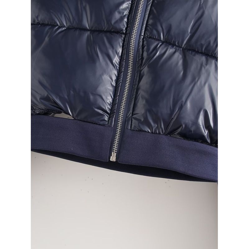 Kaslead New Arrival Women's Clothing Fashion Style Stylish Simple and Versatile Paint Bread Type Short Cotton Coat Jacket