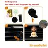 2D flat prayer car vent clip decorative diffuser (fragrance not included), car interior decoration, aromatherapy clip, ideal for holiday gifts