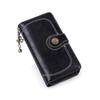 Portafoglio da Donna Pochette Vintage Pelle di Alta Qualità Portafoglio Lungo da Donna Retro Portamonete con Cerniera Cinturino Portamonete