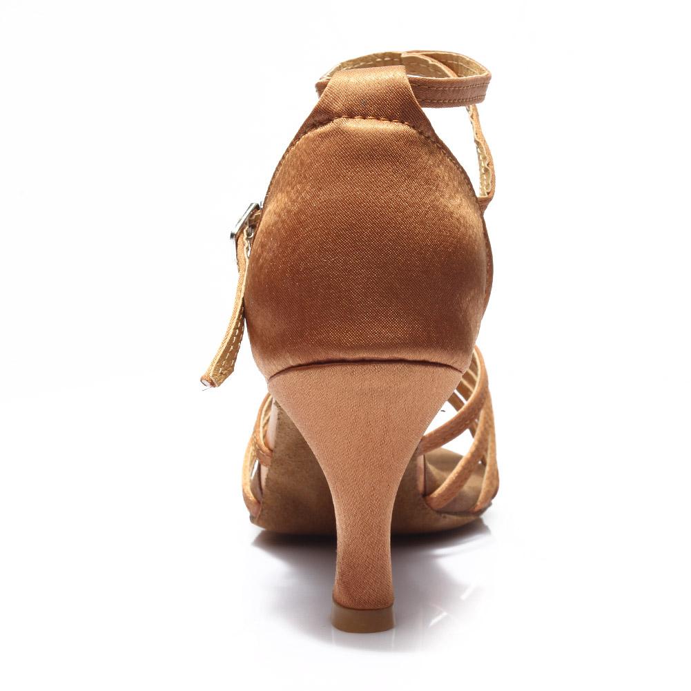 High Heel Adult Women's Latin Dance Shoes Soft Sole Tango & Salsa Ballroom Dancing Shoes Heeled 7cm Indoor