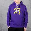 Nike Lakers LeBron James Hoodie Men Tops Purple CU2932-547