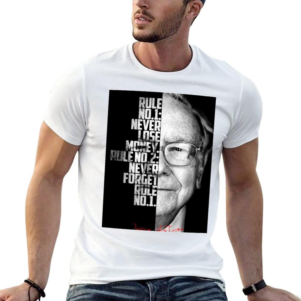 Black And White Warren Buffet Entrepreneur Quote Tshirt G Man T Shirts For Men Man T Shirt Designer Tshirt