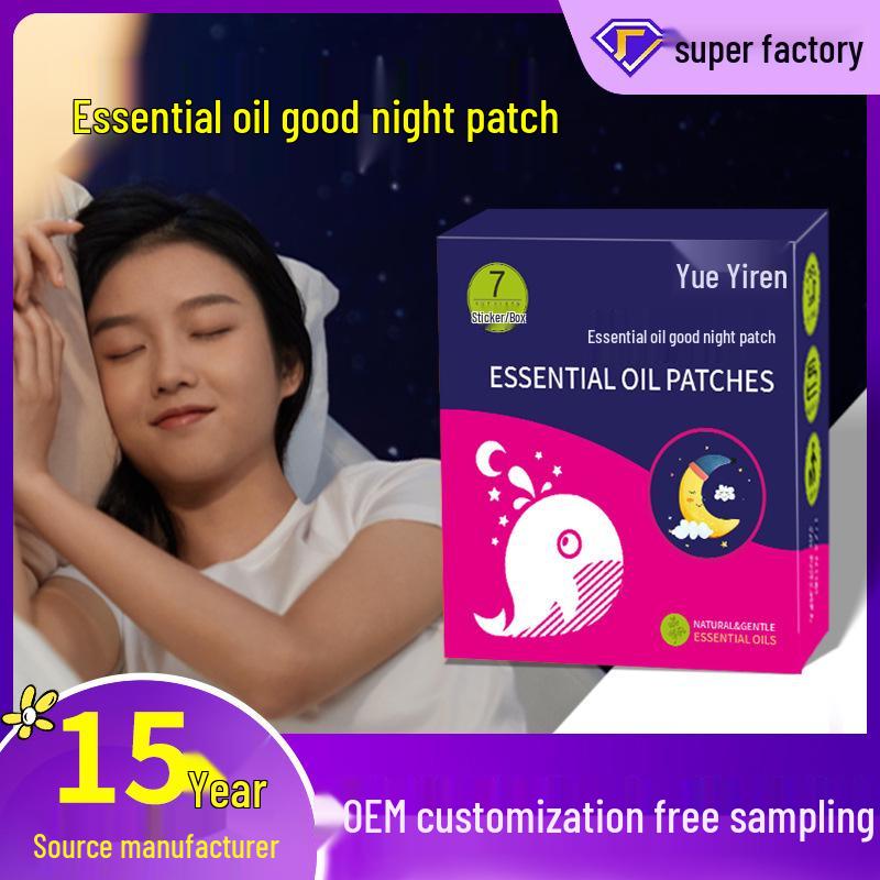 TikTok Trending Mugwort Essential Oil Sleep Patches - Stress Relief and Goodnight Aid