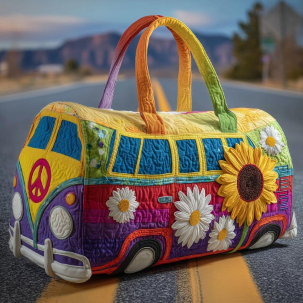 Adjustable Strap Quilted Duffle Bag Large Capacity Tote Bags Travel Duffel Bag 3D Quilting Craft Sports Gym Bag Camping Hiking