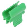 24pcs Greenhouse Clamps Single Head Row Cover Netting Tunnel Hoop Clips Insect Proof Shed Film Shading Net Rod Clips