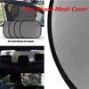 Side Car Rear Visor Covers Window Windshield Mesh 5Pcs Universal Screen Sunshade