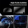 For Toyota Alphard 2024-2025 Navigation Screen HD Tempered Glass Protector Display Screen Protection Accessories