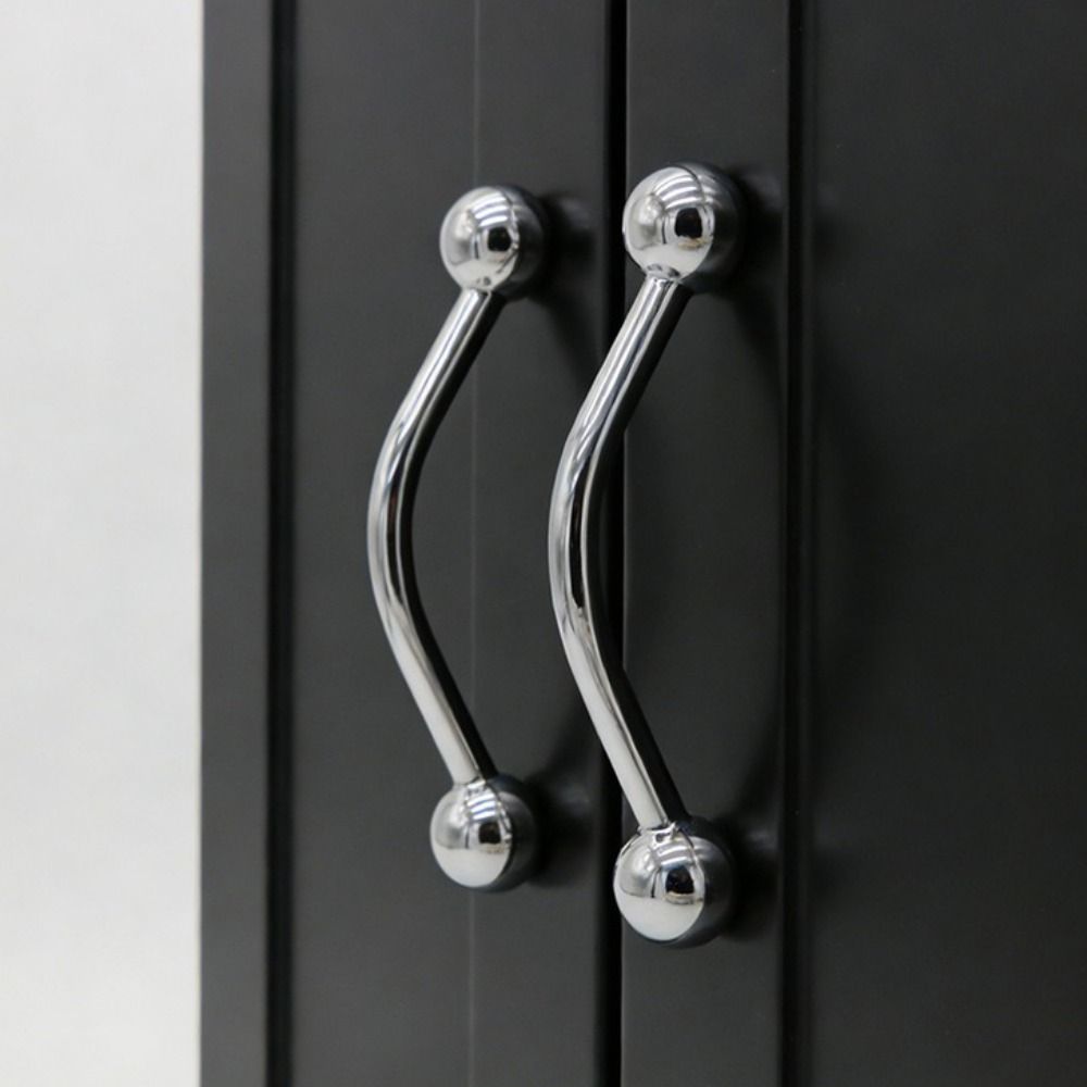 Zinc Alloy Wardrobe Door Handle Nordic Minimalist Drawer Handle Cabinet Knob Bedroom Wardrobe