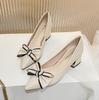 Designer Woman Shoes Crystal Pumps Low Heeled Party Bride Wedding Shoes Female Sequin Loafers Ladies Dress High Heels