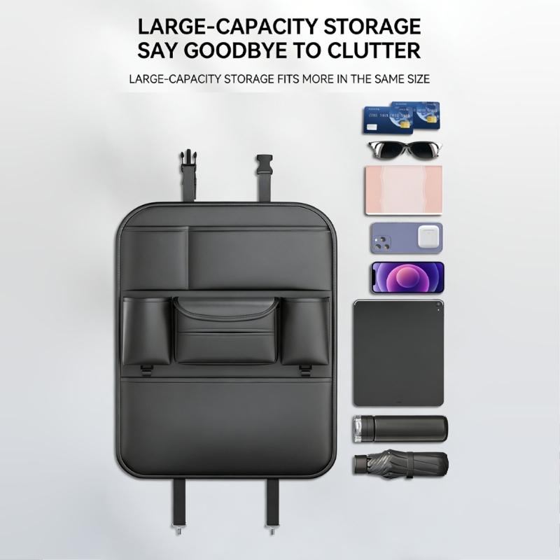 Backseat Storage Pocket Car Seat Back Organizer Multifunctional Storage Bag Wear Resistant Auto Back Pocket for Car SUV