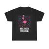 Men's and Women's T-shirts BBQ Beer Freedom