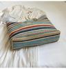 Summer 2026 Women's Straw Tote: Rainbow Weave, Large Capacity, Vacation Style Handbag