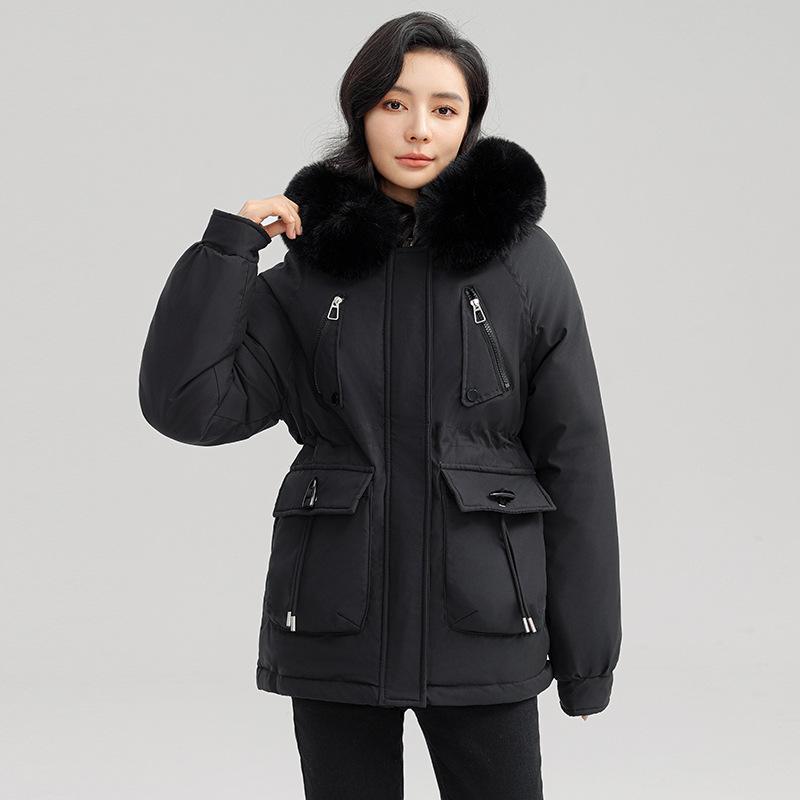 Pie overcome women's new winter down cotton-padded jacket, small short down cotton-padded jacket, waist thick cotton-padded jacket
