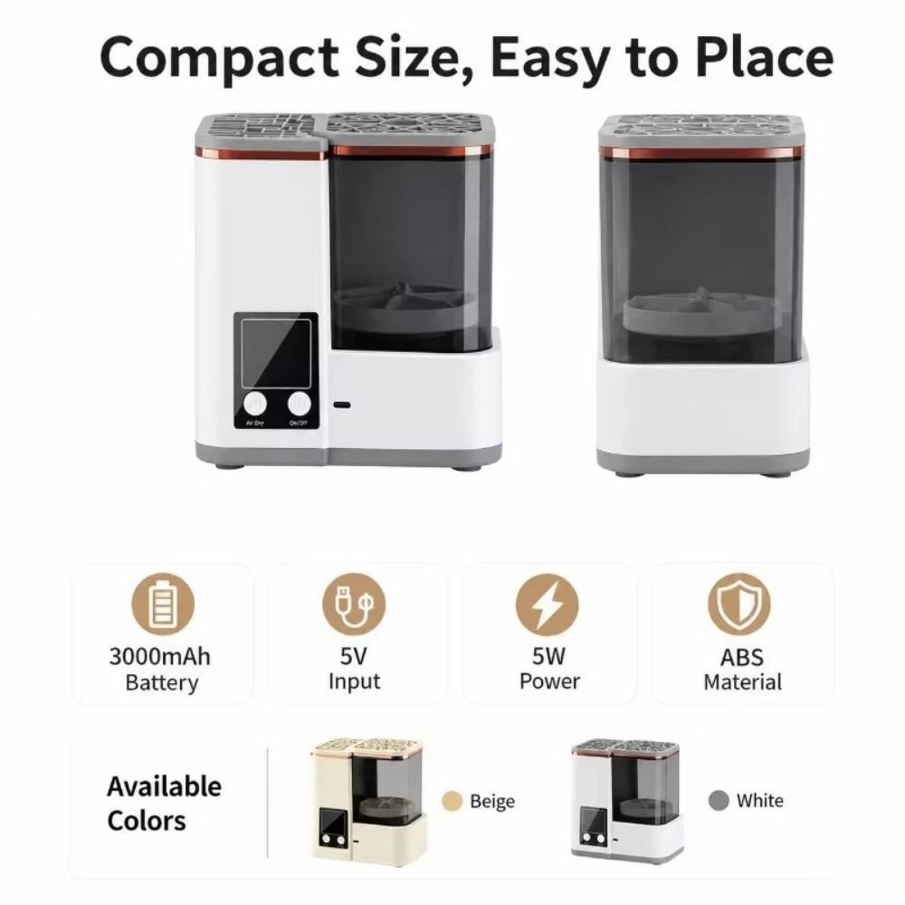 Electric Makeup Brush Cleaning Machine Portable Cosmetic Brushes Cleaner  Beauty Brushes