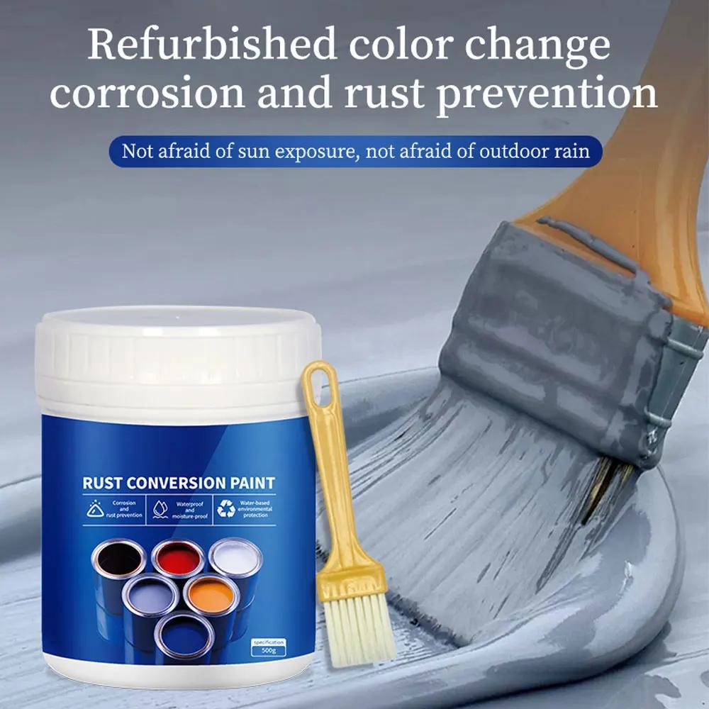 300g Water Based Rust Proof Paint Household Metal Waterproof Rust-proof Wear Resistant Refurbishment Multi-color Optional Paint