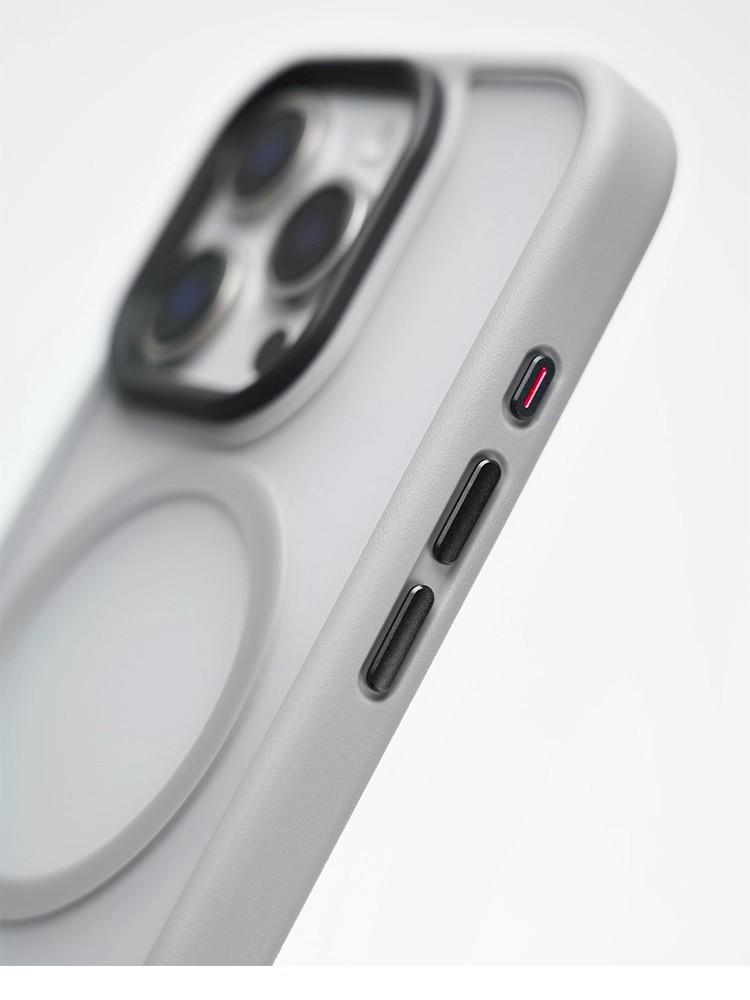 Matte Magnetic Anti-Drop Phone Case with Stand for iPhone 17 Pro Max