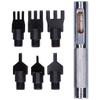 Piele Set Cu Gheare Metal Interșanjabil Bit Daltă Plată Perforator Cusut cu Mâner