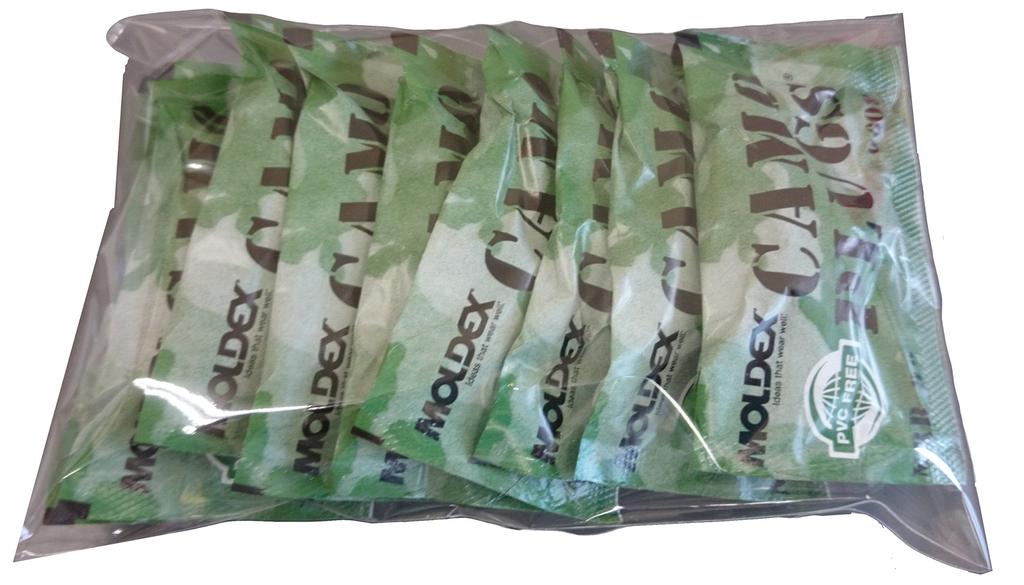 MOLDEX Poly Earplugs CamoPlugs 10 Pairs 6608