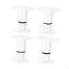 4 Pieces Adjustable Height Furniture Support Legs Cabinet Extension Heavy Duty Foot