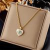 XIYANIKE 316L Stainless Steel Gold Color Love Heart Necklaces For Women Chokers 2021Trend Fashion Festival Party Gift Jewelry
