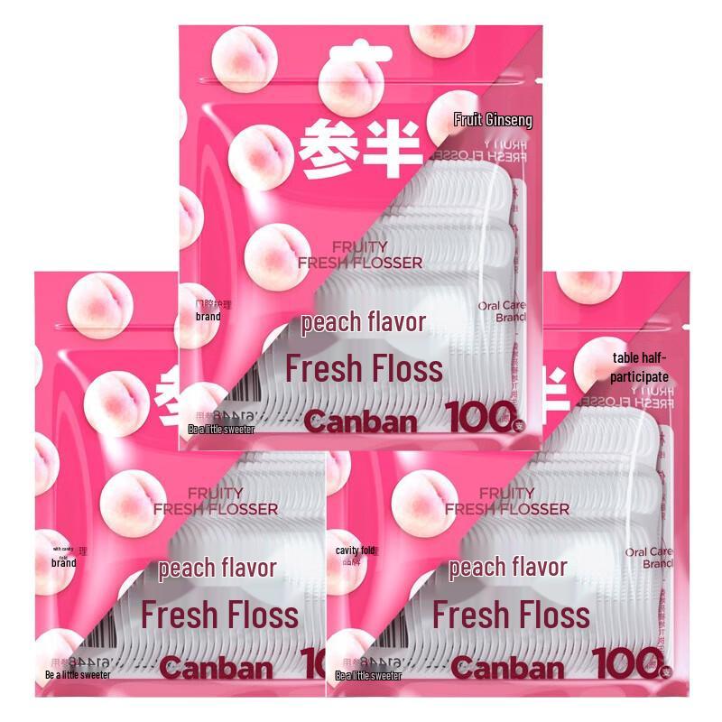 

Sanban Portable Fruit Flavored Dental Floss