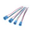 16/19/22/25Mm Cable Quick Connectors Electrical Wires Socket Harness Led Light Metal Push Button Switch Connection Assembly