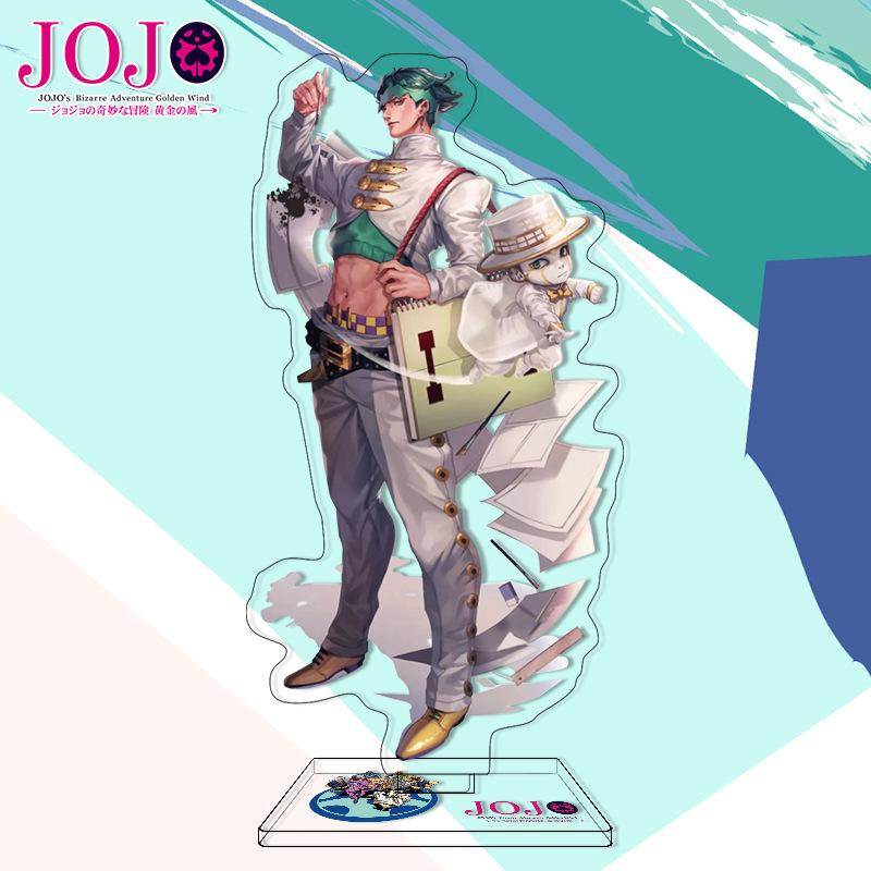 JOJO s Bizarre Adventure Golden Wind Anime Acrylic Standee Character Display Figurine Dropshipping Anime Merchandise