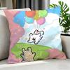CCartoon maltese and golden retrievered Cushion Cover Cushion Cover Set Pcs x x x Pillowcase Decorative Sofa Home