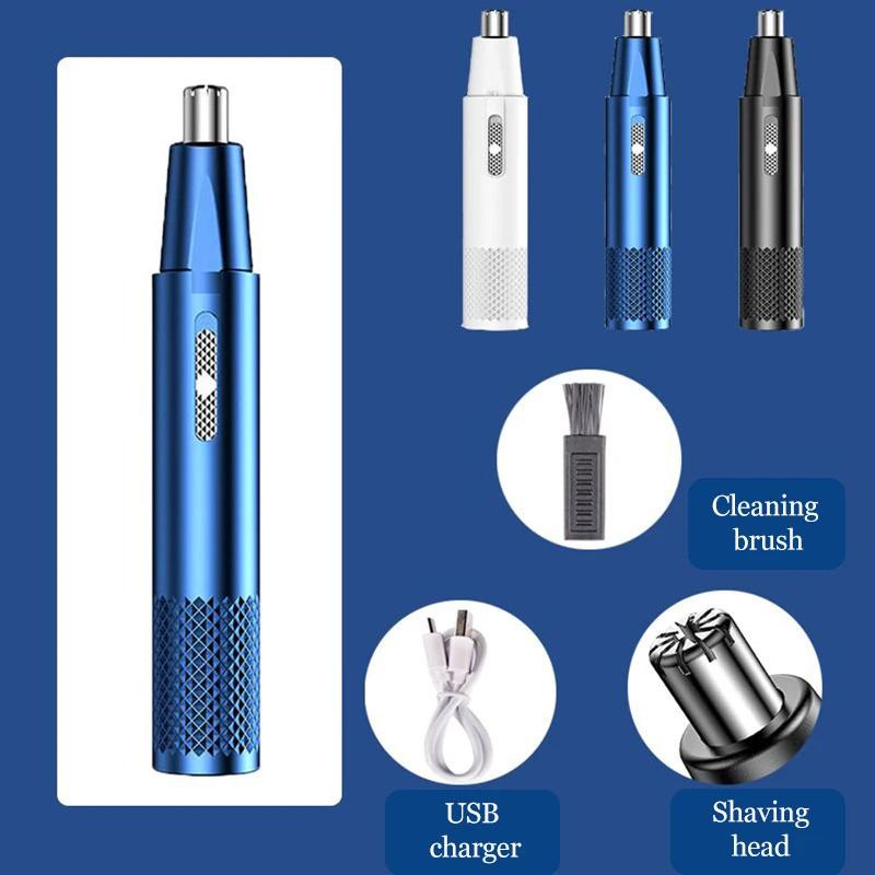 2 In 1 Electric Nose Hair Trimmer USB Charging New High Quality Ear Hair Removal Multi-kinetic Shaving Tools