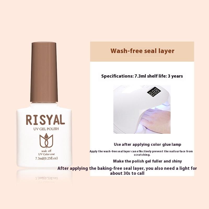 Lipici pentru unghii, un set complet de jeleu de gheață transparentă, culoare salon de unghii, special pentru fototerapie, lipici pentru ojă