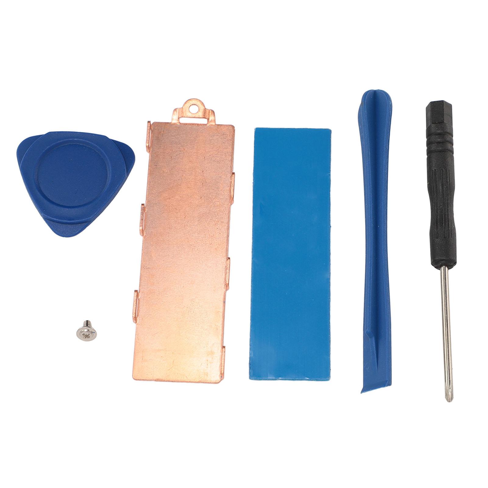 

Радиатор для жесткого диска M.2 2280 Профессиональное эффективное рассеивание тепла Латунный Компактный M.2 SSD