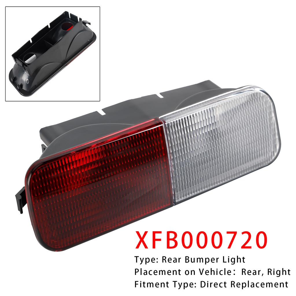 Artudatech Rear Bumper Light Reverse Fog Lamp For Land Rover Discovery 2 2003-2004 XFB000730 XFB101490 XFB000720 XFB101480