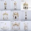 Middle Eastern Style Mosque Islamic Desktop Ornament Kaaba Dome Decorative Crafts  Table Decor