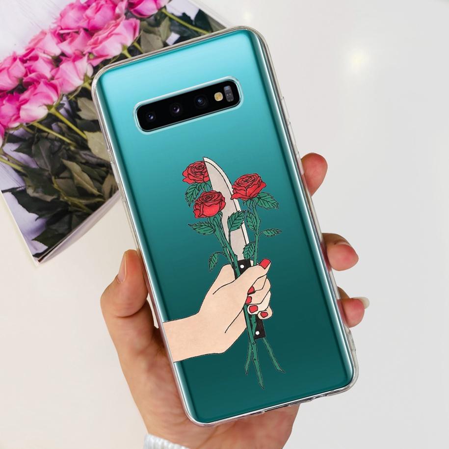 For Samsung Galaxy S10 Lite Plus Case Lovely Astronaut Soft Silicone Phone Cover For Samsung S10 Plus S10e Funda S10+ S 10 Coque