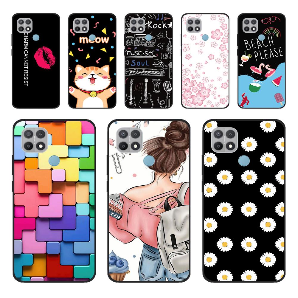 Pro OPPO A15 Pouzdro Pro OPPO A15S Zadní silikonový měkký TPU kryt telefonu Pro OPPOA15 CPH2185 A 15 S CPH2179 nárazník 6,52" Fundas Shell