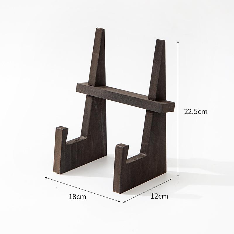 Holz Kochbuchständer Flacher Ständer Sockel Küchen Kochbuchständer Leseständer Holz Schallplattenständer Leseständer