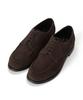 Postman Journalist Suede Dark Brown