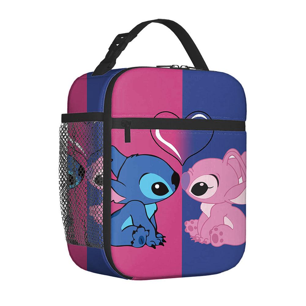 Qi Portable Lunch Bag Primary And Secondary School Students Full Printed Meal Bag Ice Bag Picnic Ice Bag