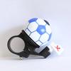 Football Shape Bicycle Bell Aluminum Alloy Bike Accessories Colorful Plastic Bike Bell for Children Mountain Bike Bell