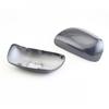 Pair Rear View Mirror Cover Trim For Toyota Corolla 2007-2013 Carbon Fiber Color