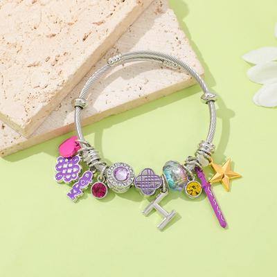 Bracelet Rumi Zoey Mira Corbeau Tigre Dessin Animé Anime Bracelet Fille Mignon Accessoires de Mode Cadeau Idéal pour la Saint-Valentin