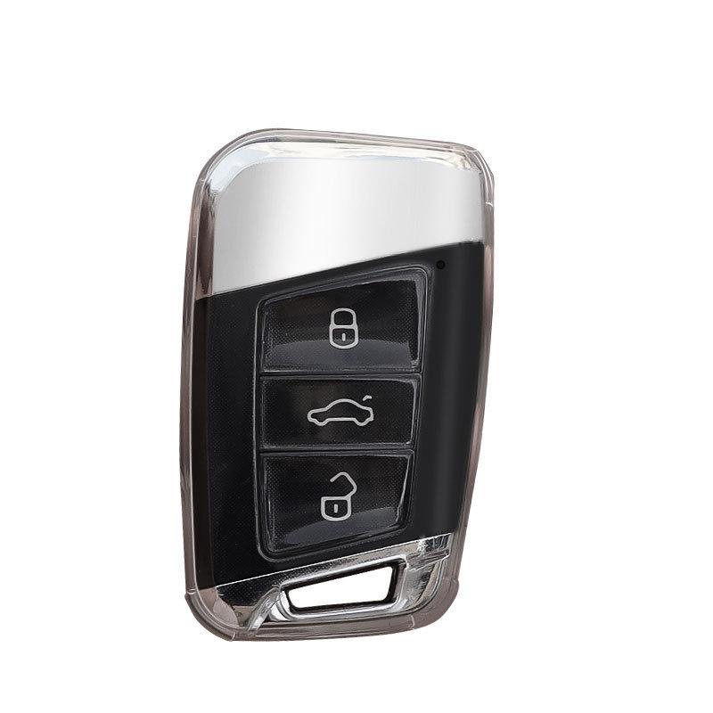 Volkswagen Passat CC Magotan Etui na Kluczyk Przezroczysta Klamra Model 2023 Touareg Pokrowiec na Obudowę dla Mężczyzn i Kobiet