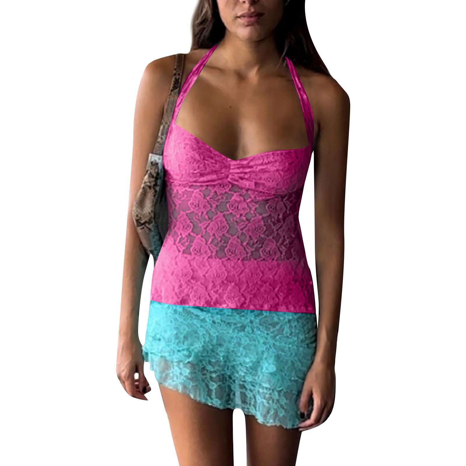 

Женские повседневные топы-туники для ношения с леггинсами Летние рубашки без рукавов Струящиеся майки Блузки M