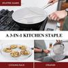 Fine Mesh Grease Splatter Screen Stainless Steel Grease Guard Splatter Guard  Kitchen Pots