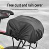 Bicycle & Scooter Rear Seat Pannier: Battery & Storage Tail Bag for Mountain Bikes & Motorcycles