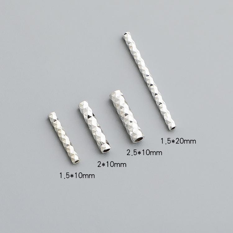S925 Sterling Silver Flower & Star Spacer Beads for DIY Jewelry