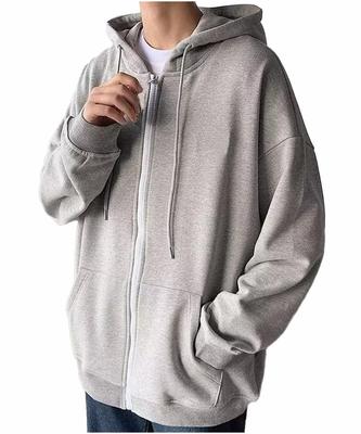 Three Joy Hooded Outdoor Plus Long Casual Size 2XL Men's Zip-Up Hoodie, Sweatshirt, Wear, Pajamas, Loungewear, Sizes, Sleeve, Lightweight, Outerwear,