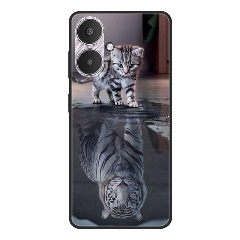 Case For Redmi 13C 5G Case Cool Silicone Protective Cover for Xiaomi Redmi 13C 5G Bumper Redmi13C 13 C 5G Fundas Black Coque