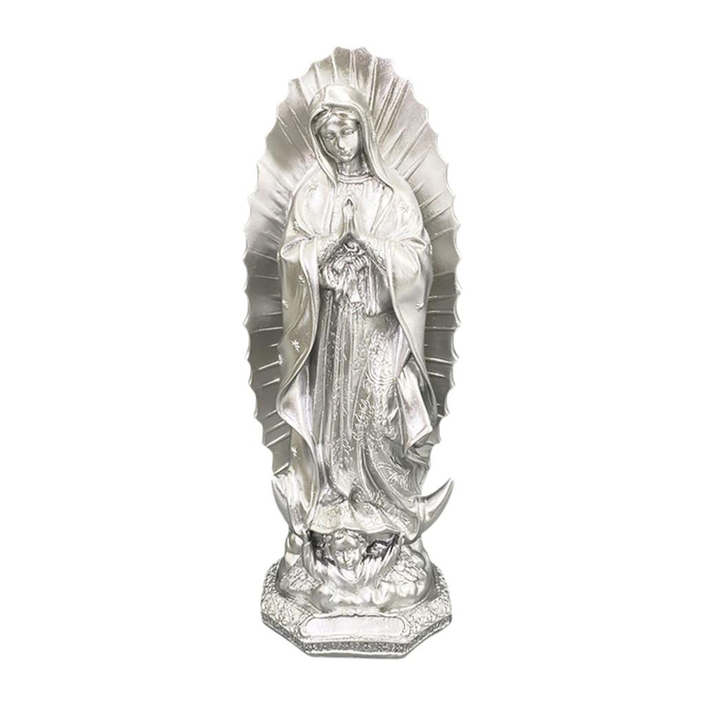 Gesegnete Jungfrau Maria Statue Elegante Figur Wohnaccessoire Figur Unserer Lieben Frau von Fatima